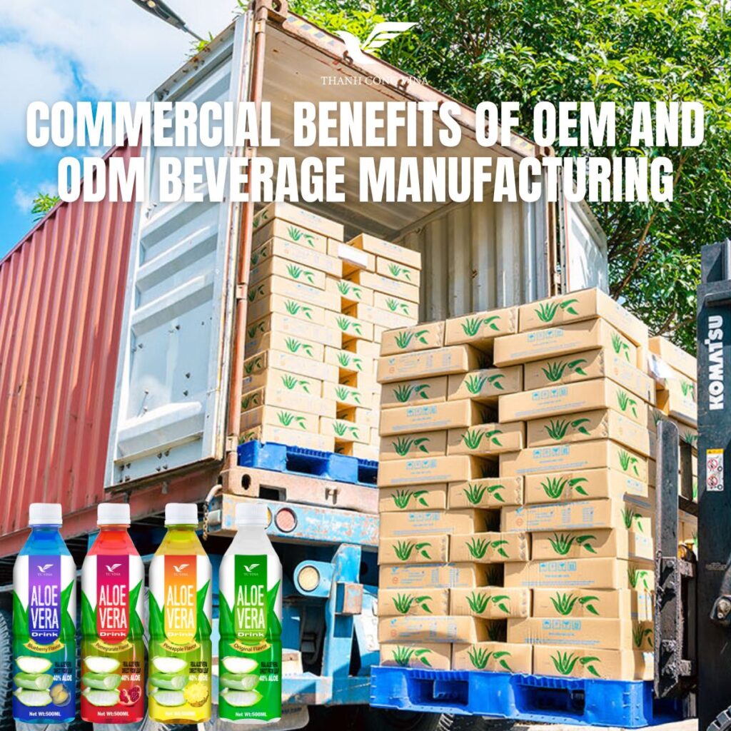 Commercial Benefits of OEM and ODM Beverage Manufacturing