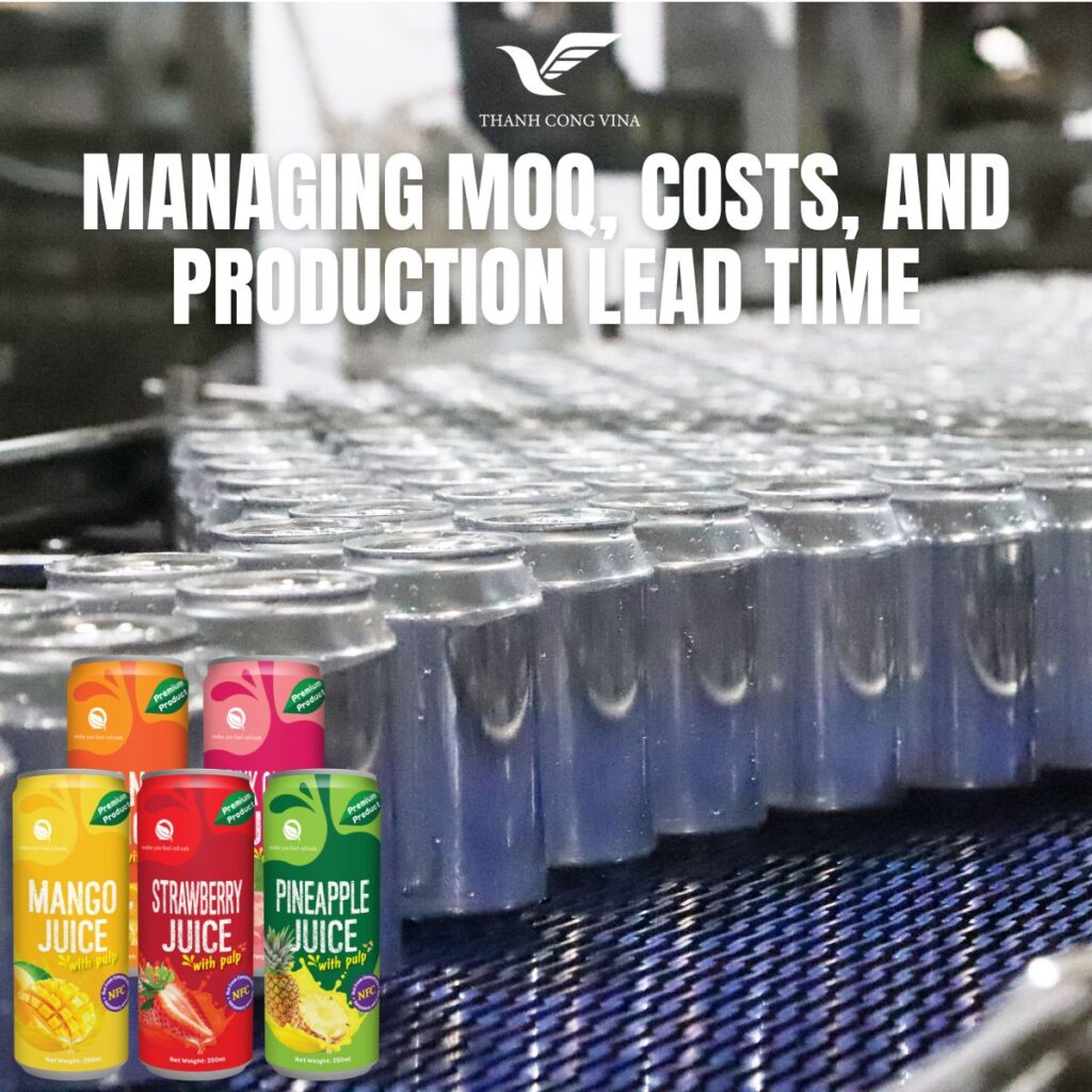 Managing MOQ, Costs, and Production Lead Time