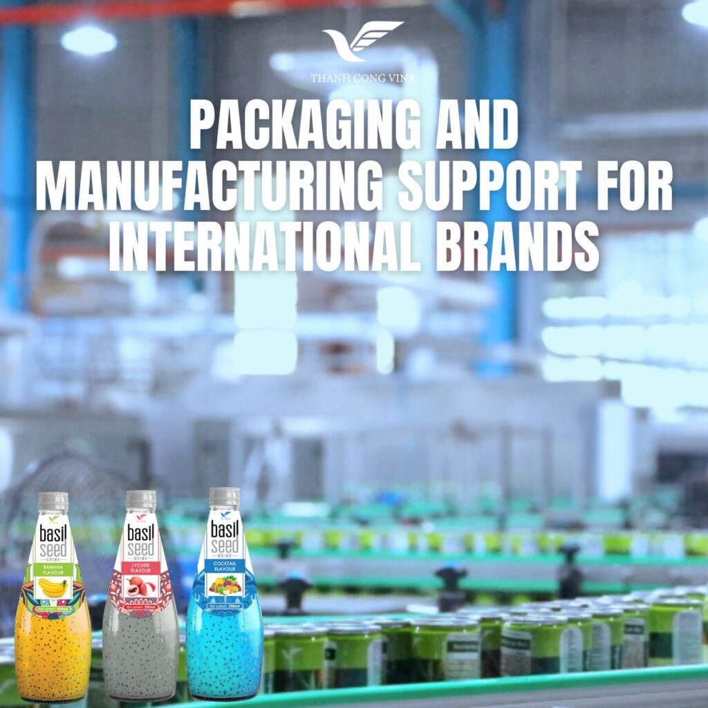 Packaging and Manufacturing Support for International Brands