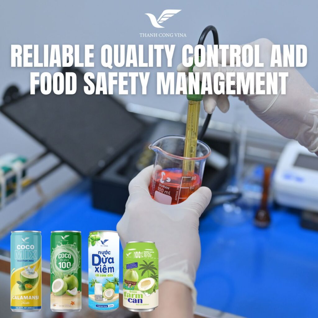 Reliable Quality Control and Food Safety Management