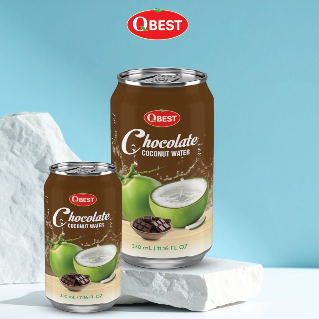330ml QBest Coconut Water with Chocolate
