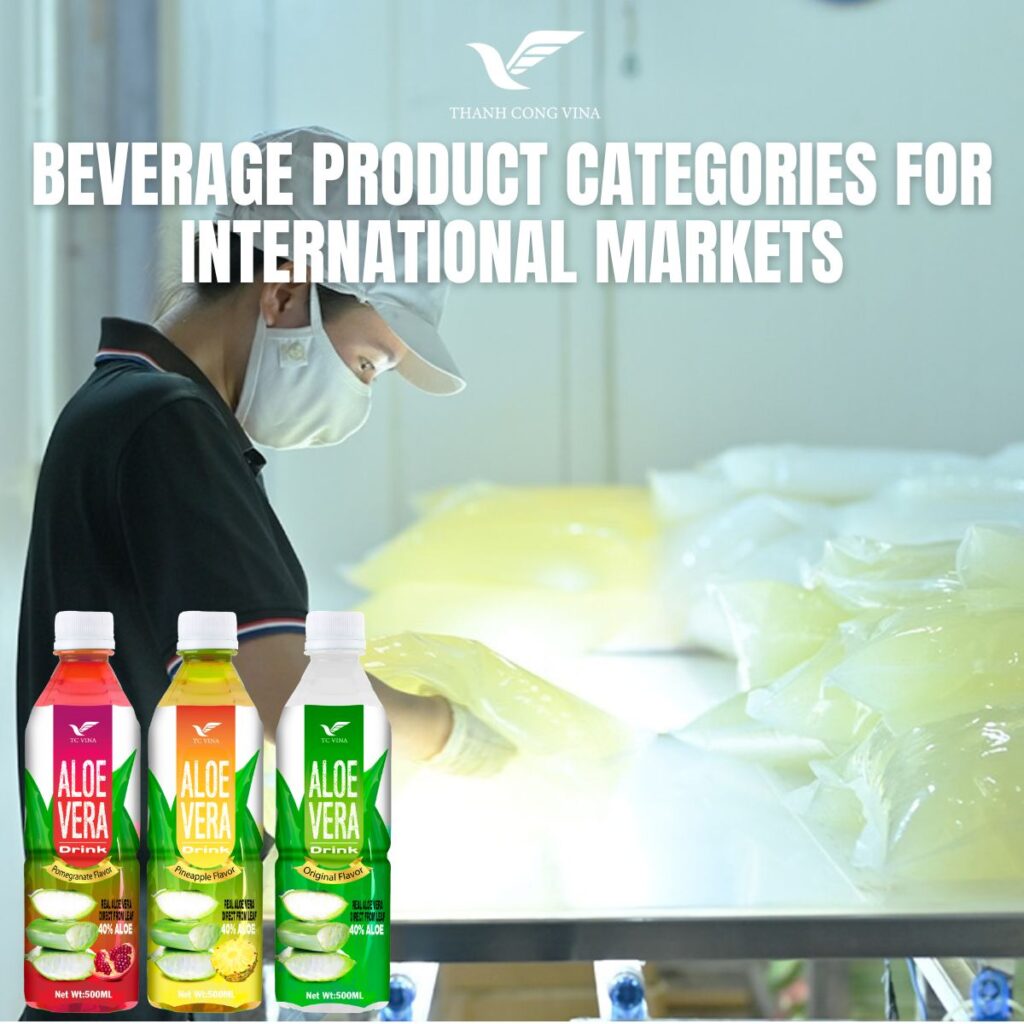 Beverage Product Categories for International Markets