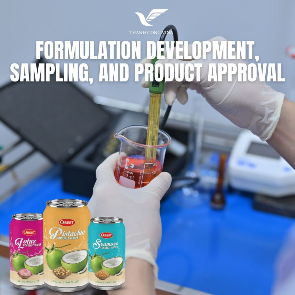 Formulation Development, Sampling, and Product Approval