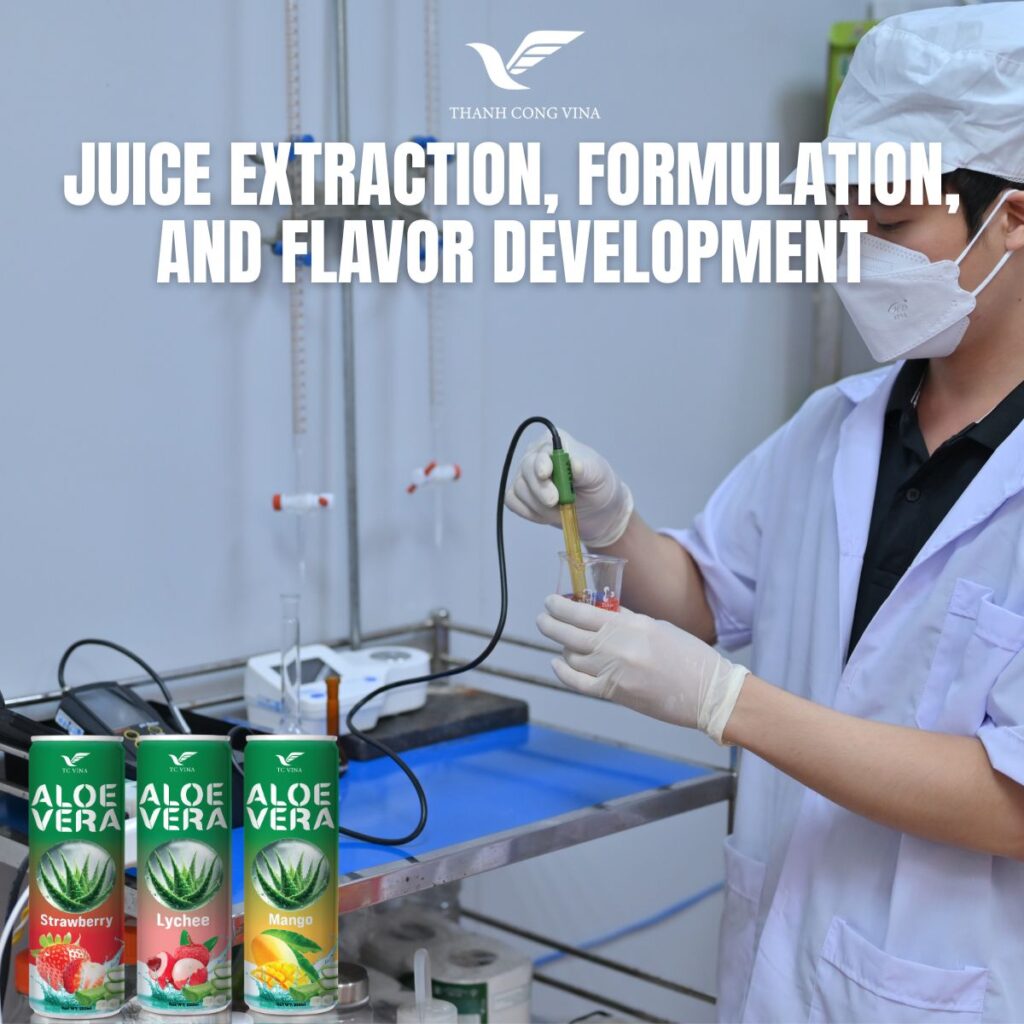 Juice Extraction, Formulation, and Flavor Development
