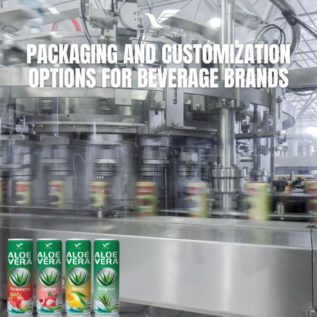 Packaging and Customization Options for Beverage Brands