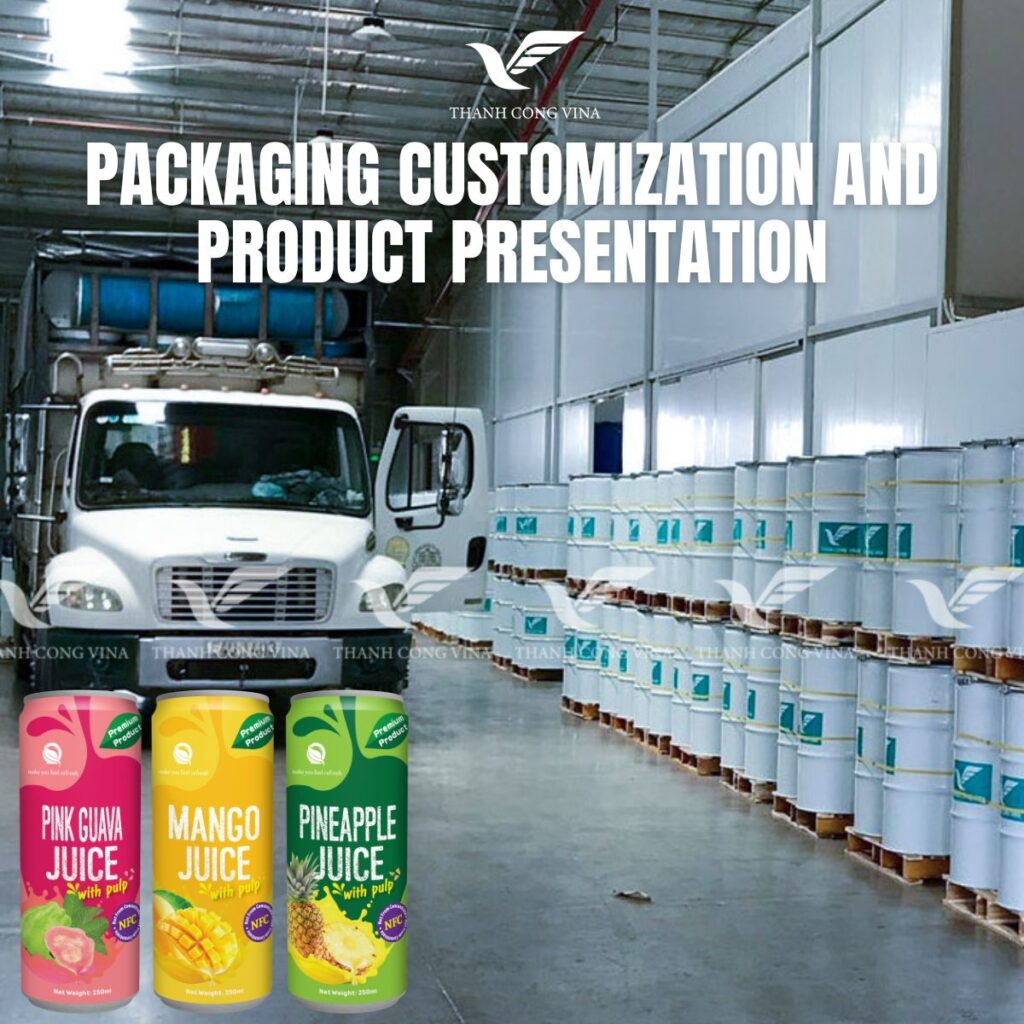 Packaging Customization and Product Presentation