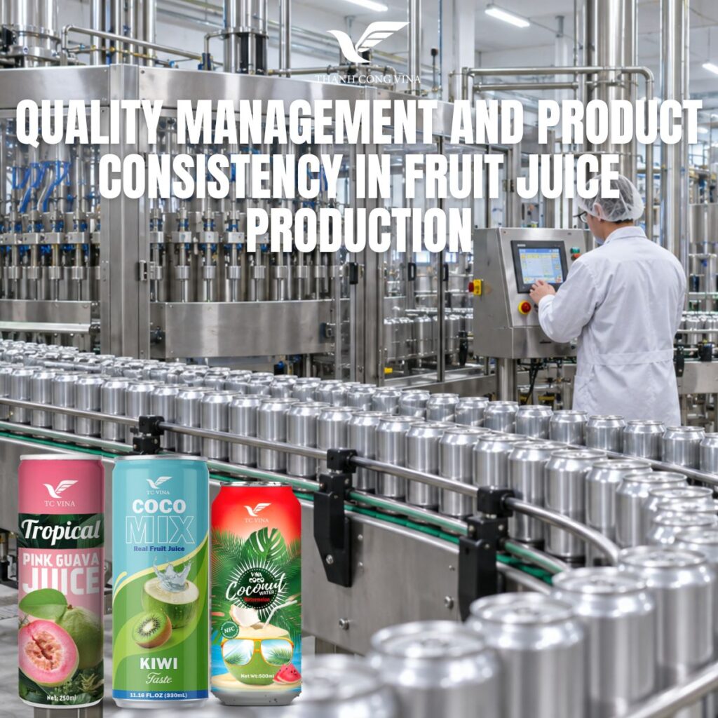 Quality Management and Product Consistency in Fruit Juice Production