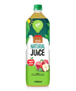 1L TCVINA Pet Bottle Natural Apple Fruit Juice