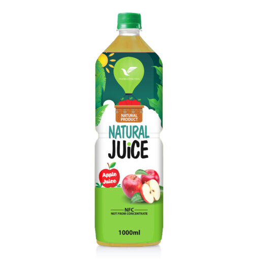 1L TCVINA Pet Bottle Natural Apple Fruit Juice