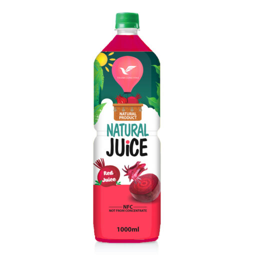 1L TCVINA Pet Bottle Natural Mixed Tropical Red Juice
