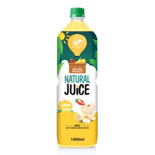1L TCVN Pet Bottle Natural Mixed Tropical Yellow Juice