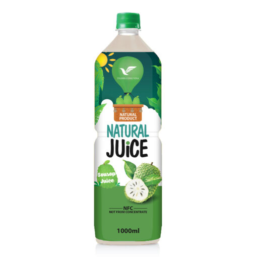1L TCVINA Pet Bottle Natural Soursop Fruit Juice