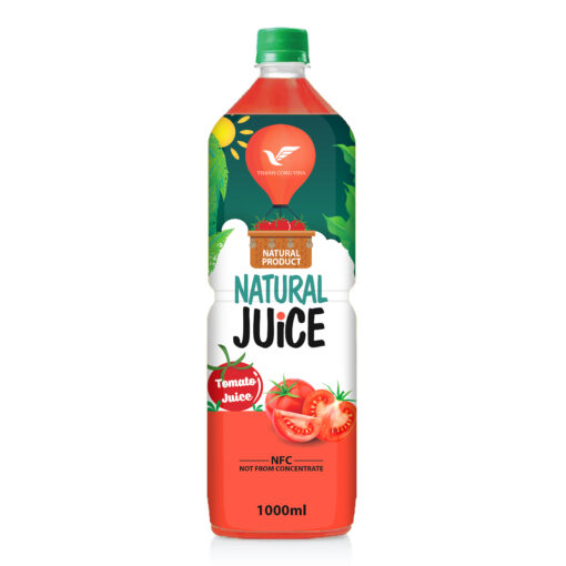 1L TCVINA Pet Bottle Natural Tomato Fruit Juice