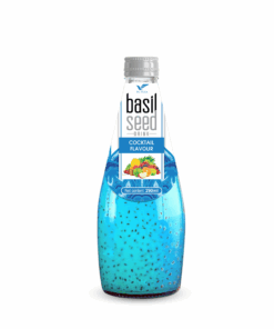 290ml TCVINA Basil Seeds Drink Cocktail Fruit Juice