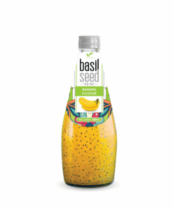 290ml TCVINA Basil Seeds Drink With Banana Juice