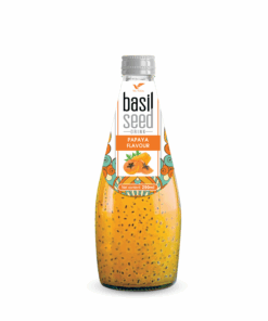 290ml TCVINA Basil Seeds Drink With Papaya Juice