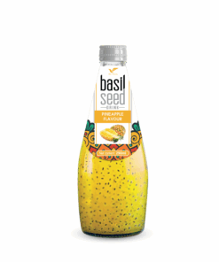 290ml TCVINA Basil Seeds Drink With Pineapple Juice