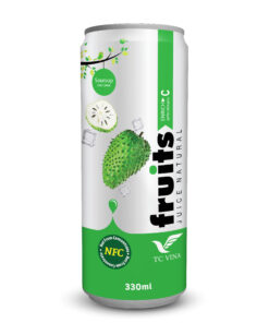 330ml TCVINA Canned Soursop Fruit Juice Drink NFC
