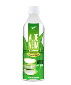 500ml TCVINA Bottle Aloe Vera Pulp Juice Original