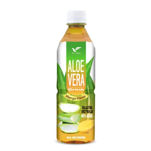 500ml TCVINA Bottle Aloe Vera Pulp With Mango Flavor