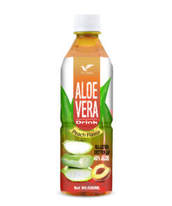 500ml TCVINA Bottle Aloe Vera Pulp With Peach Flavor