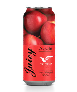 500ml TCVINA Canned Apple Juice Drink