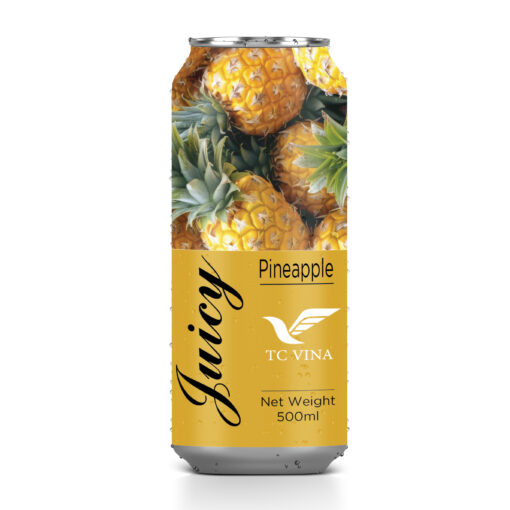 500ml TCVINA Canned Pineapple Juice Drink