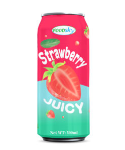 Best 500ml Foodsky Canned Strawberry Juice Drink