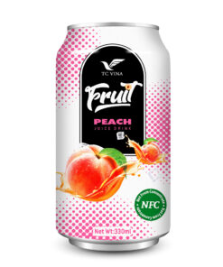 NFC 330ml TCVINA Canned Peach Juice Drink
