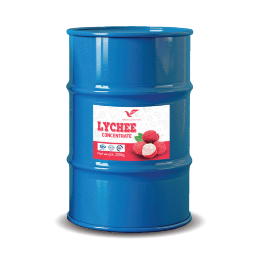 200kg TCVINA Drum Lychee Juice Concentrate