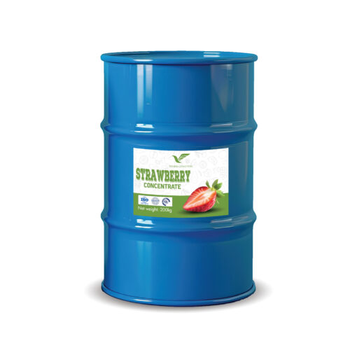 200kg TCVINA Drum Strawberry Juice Concentrate