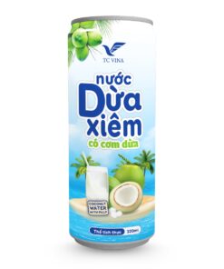 320ml TCVINA Canned Coconut Water With Pulp