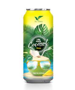 500ml TCVINA Canned Coconut Water With Mango Flavor
