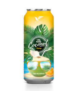 500ml TCVINA Canned Coconut Water With Orange Flavor