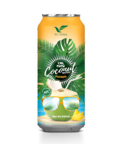 Best 500ml TCVINA Canned Coconut Water With Pineapple Flavor