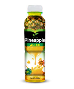 500ml TCVINA Pet Bottle Pineapple Juice with Pulp NFC