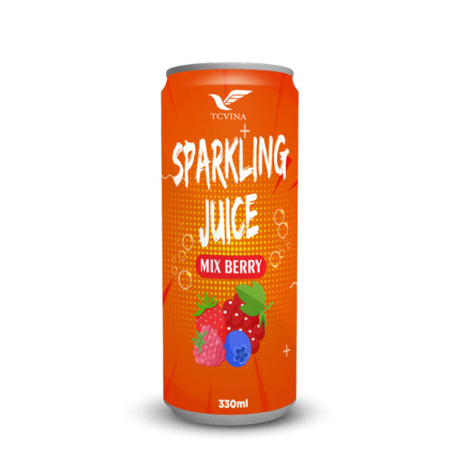 Best 330ml TCVINA Sparkling Mix Berry Juice Drink