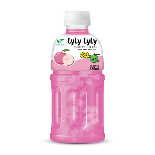 320ml TCVINA Pet Bottle Nata De Coco Lychee Juice