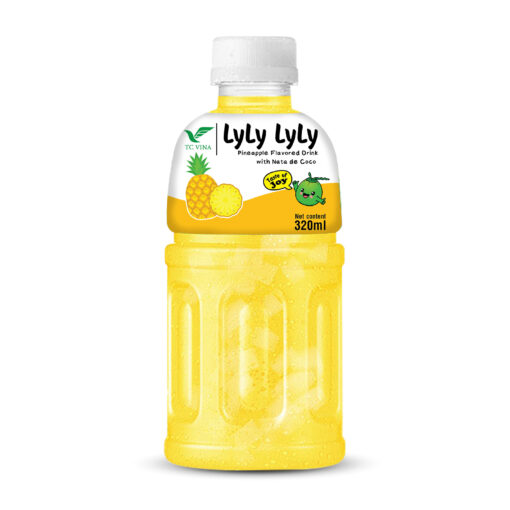 320ml TCVINA Pet Bottle Nata De Coco Pineapple Juice