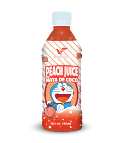 350ml TCVINA Bet Bottle Peach Juice With Nata De Coco