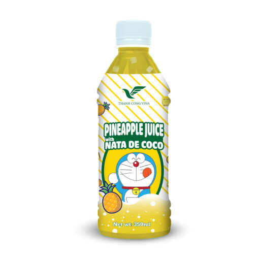 350ml TCVINA Bet Bottle Pineapple Juice With Nata De Coco