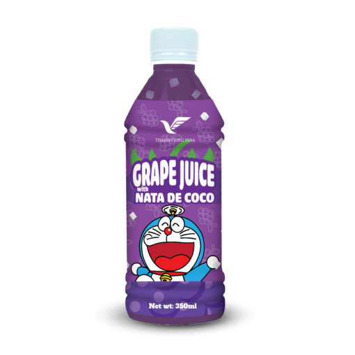 Best 350ml TCVINA Bet Bottle Grape Juice With Nata De Coco