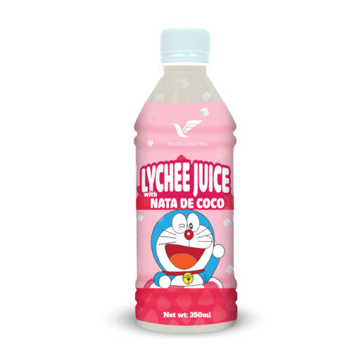 Best 350ml TCVINA Bet Bottle Lychee Juice With Nata De Coco