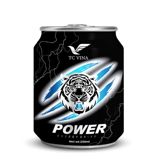 250ml TCVINA Short Can Blue Power Energy Drink