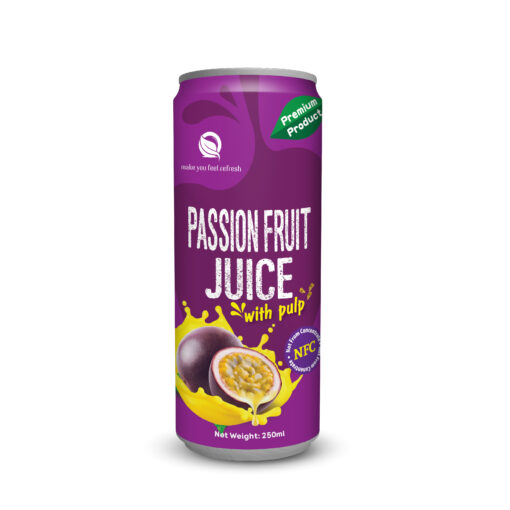 Best NFC 250ml TCVINA Passion Fruit Juice with Pulp