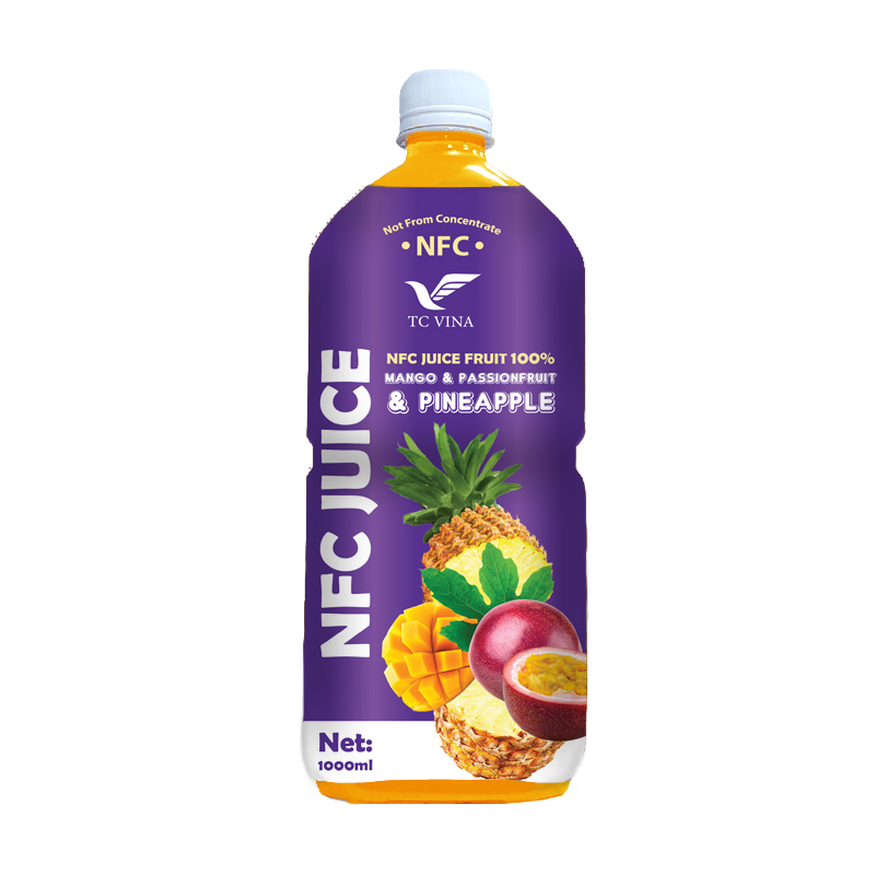 NFC 1000ml TCVINA Pet Bottle Mango Passionfruit & Pineapple Juice Drink