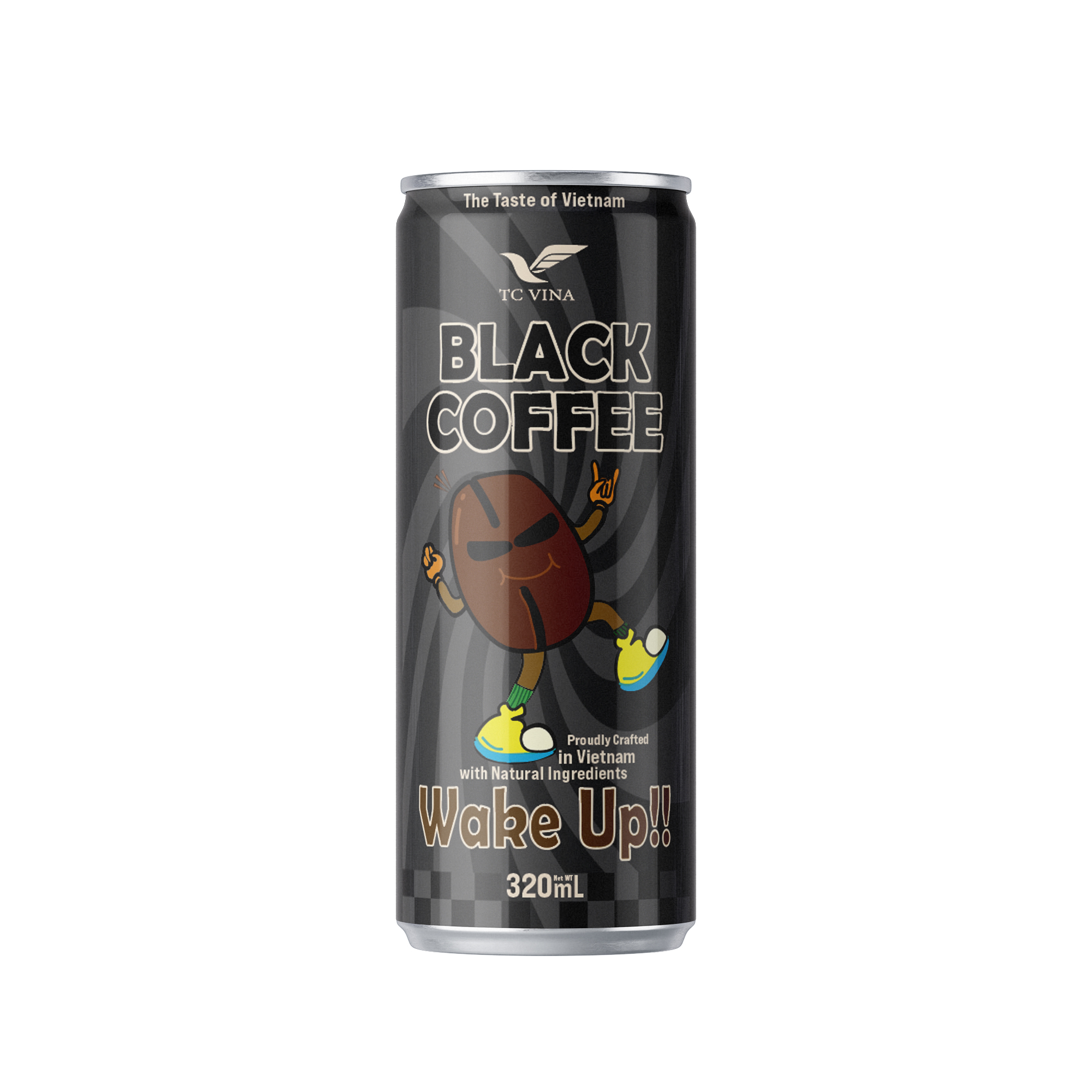 320ml TCVINA Black Coffee Drink