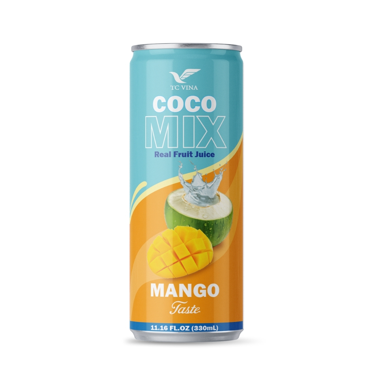 330ml TCVINA Coconut Water with Real Mango Juice