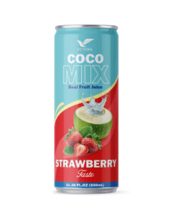 330ml TCVINA Coconut Water with Real Strawberry Juice