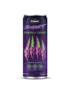 250ml QBest Slim Can Energy Drink OEM Manufacturer
